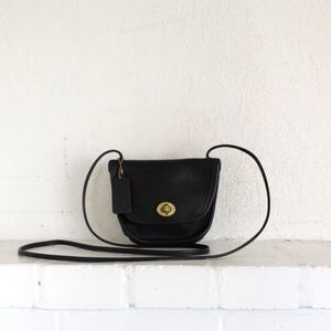 Vintage Coach Crossbody Bag Leather Festival Purse